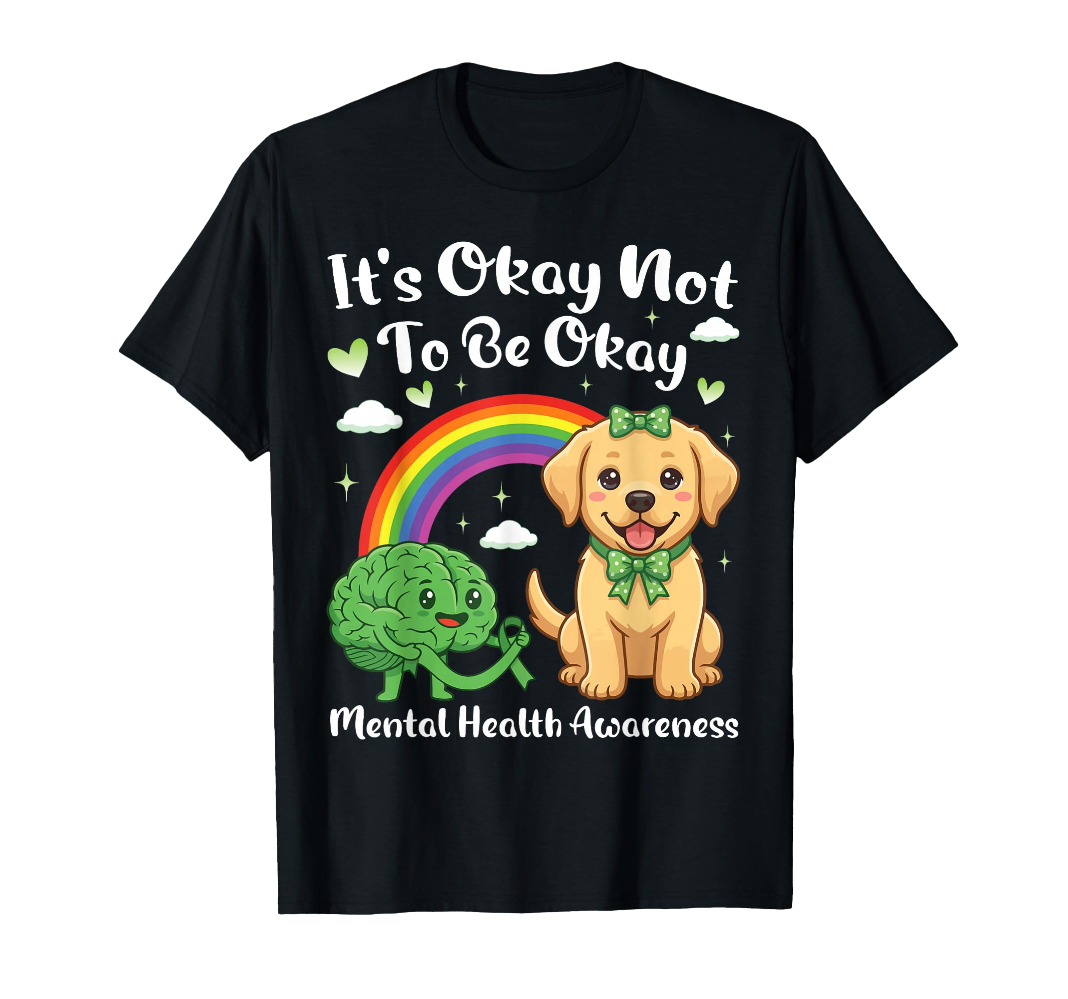 It Okay Not To Be Mental Health Awareness T-Shirt - Unique Graphic Unisex - T-Shirt, Sweatshirt, Hoodie