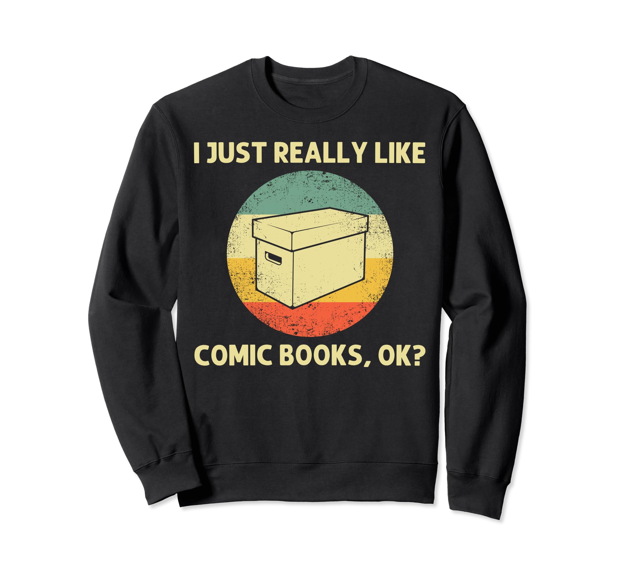 Comic Book Comic Book Lovers Books Sweatshirt - Fun Novelty Design Unisex - T-Shirt, Sweatshirt, Hoodie