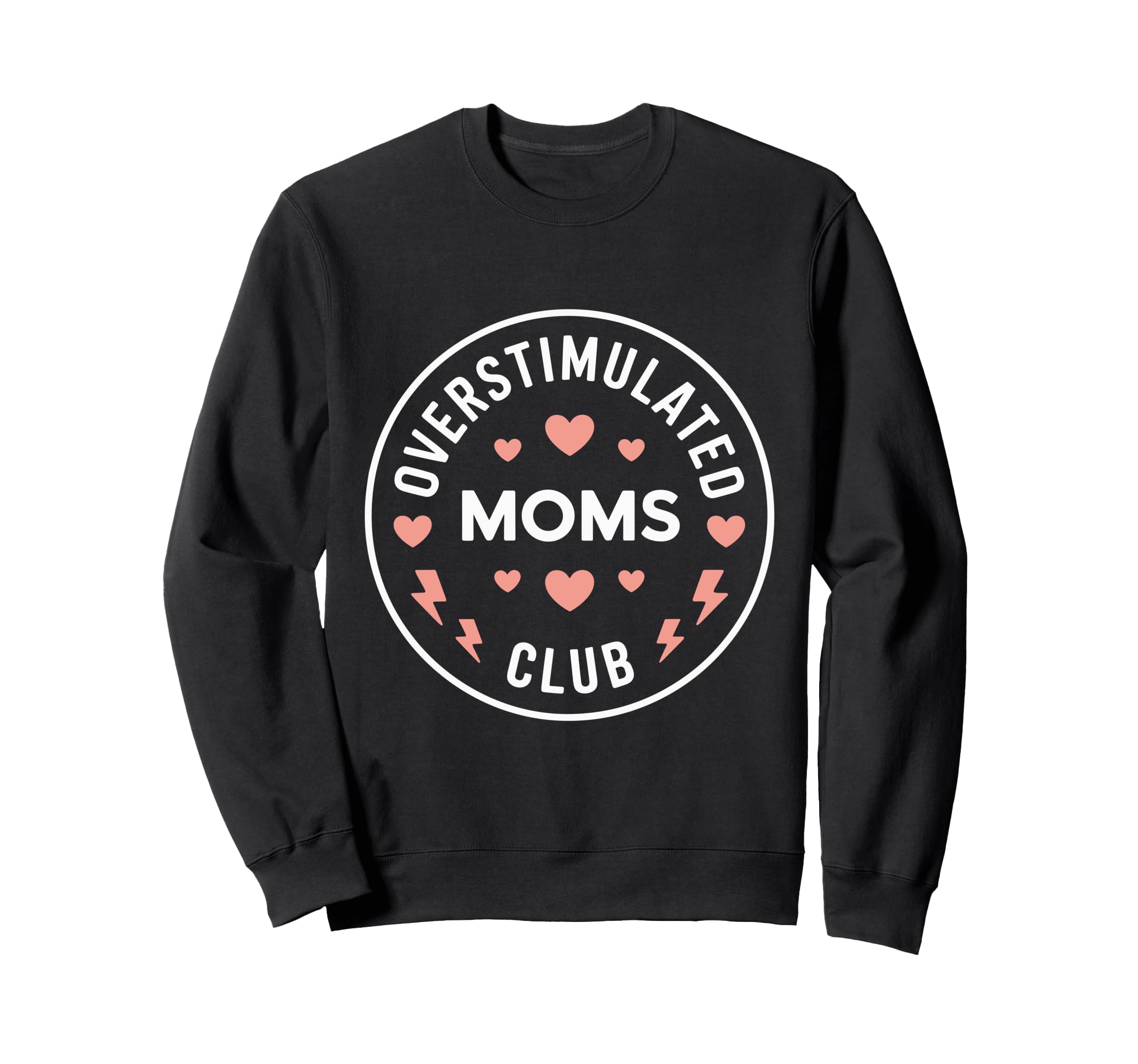 Groovy Overstimulated Moms Club T-Shirt - Unique Graphic Unisex - T-Shirt, Sweatshirt, Hoodie