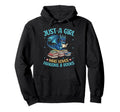 Funny Just Who Loves Dragons And Books Hoodie - Graphic Print Unisex - T-Shirt, Sweatshirt, Hoodie
