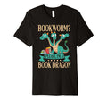 Bookworm Book Dragon T-Shirt - Unique Graphic for Adults - T-Shirt, Sweatshirt, Hoodie
