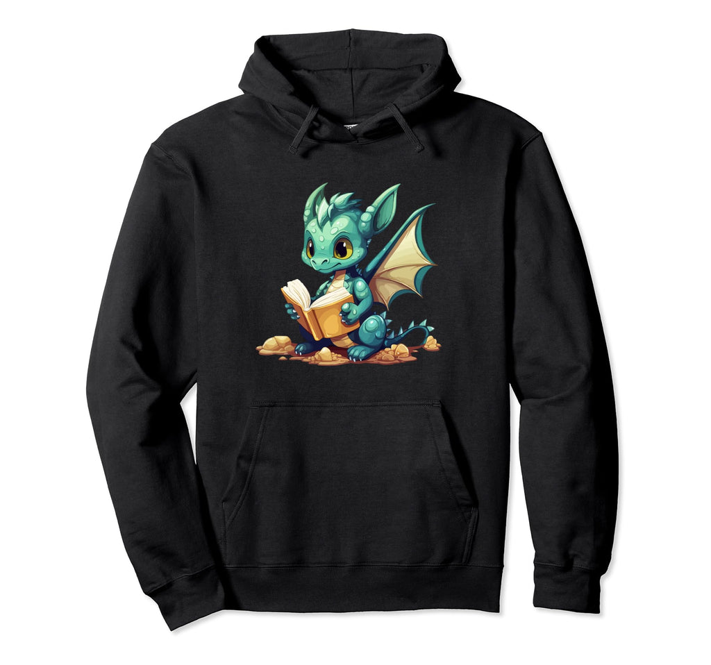 Dragon Book Hoodie - Casual Everyday Wear Unisex - T-Shirt, Sweatshirt, Hoodie