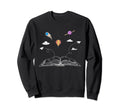 Book Lover Librarian Bookworm Sweatshirt - Custom Art Print for Adults - T-Shirt, Sweatshirt, Hoodie
