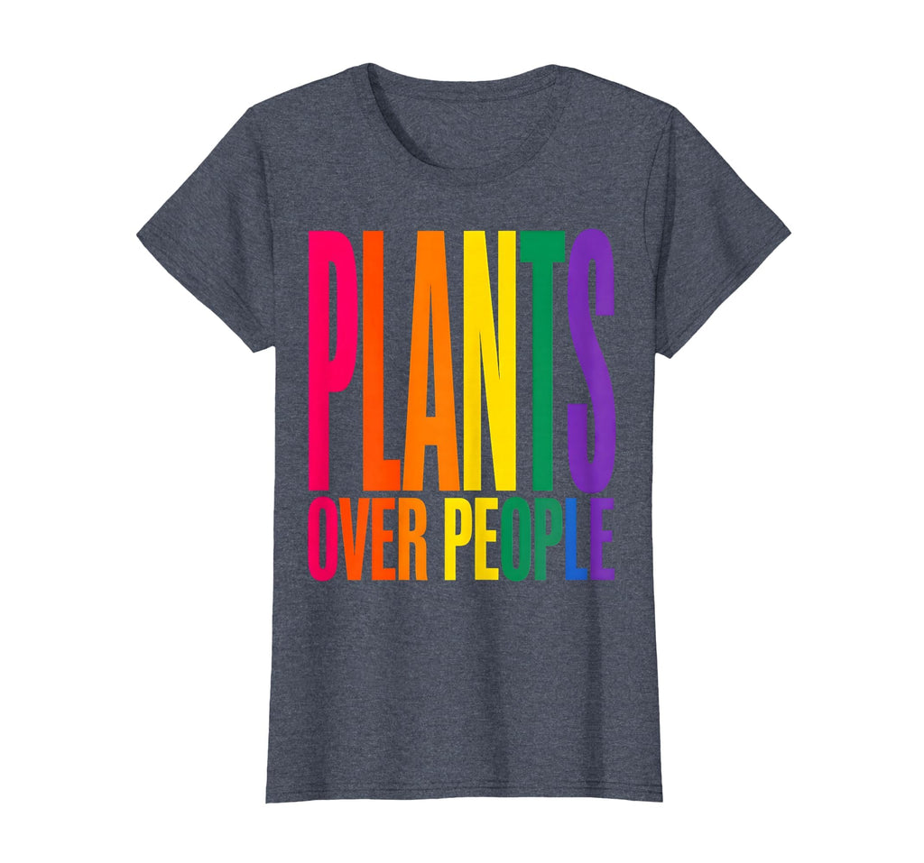 Plants Over People Gardening T-Shirt - Aesthetic Graphic Unisex - T-Shirt, Sweatshirt, Hoodie