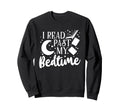 Reading Book Lover Bibliophile Night Sweatshirt - Unique Graphic Men Women - T-Shirt, Sweatshirt, Hoodie