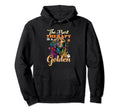 Best Therapy Is Golden Retriever Owner Hoodie - Trendy Graphic Unisex - T-Shirt, Sweatshirt, Hoodie