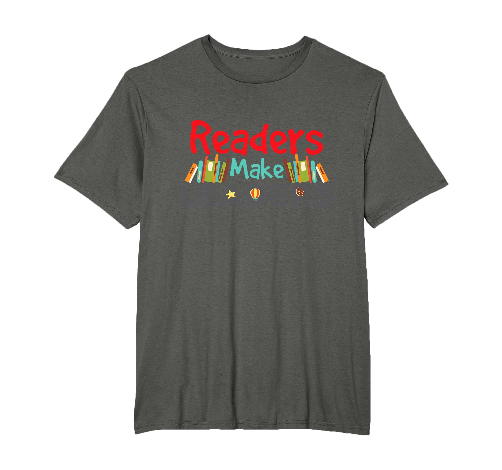 Readers Make Leaders Books Coaching T-Shirt - Unique Graphic for Adults - T-Shirt, Sweatshirt, Hoodie