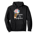 Progress Over Perfection Pencil Hoodie - Custom Art Print Unisex - T-Shirt, Sweatshirt, Hoodie