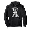 Book Dragon Funny Bookworm Dragon Fantasy Hoodie - Graphic Print Men Women - T-Shirt, Sweatshirt, Hoodie