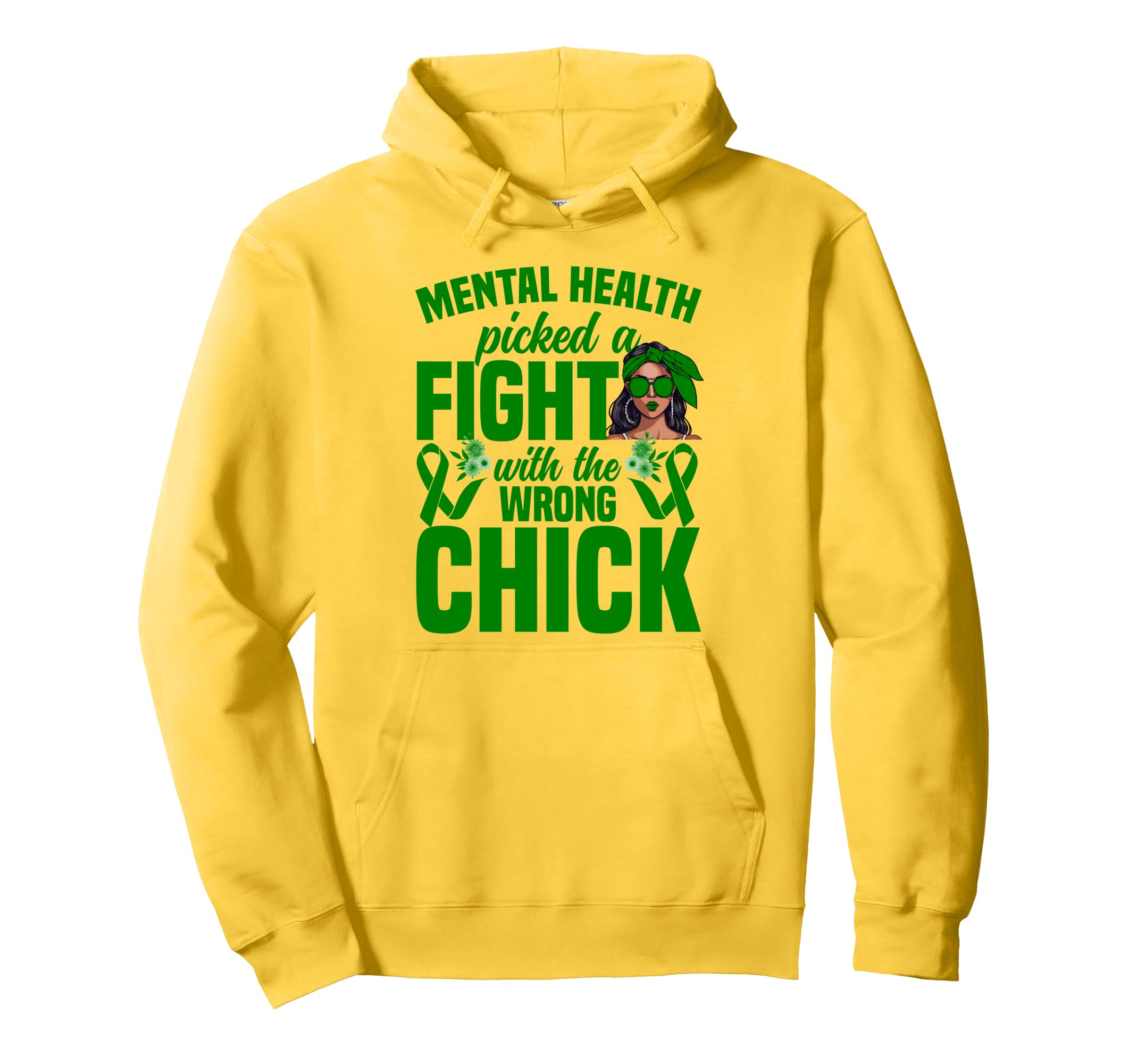 Mental Health Awareness Survivor Hoodie - Novelty Apparel for Adults - T-Shirt, Sweatshirt, Hoodie