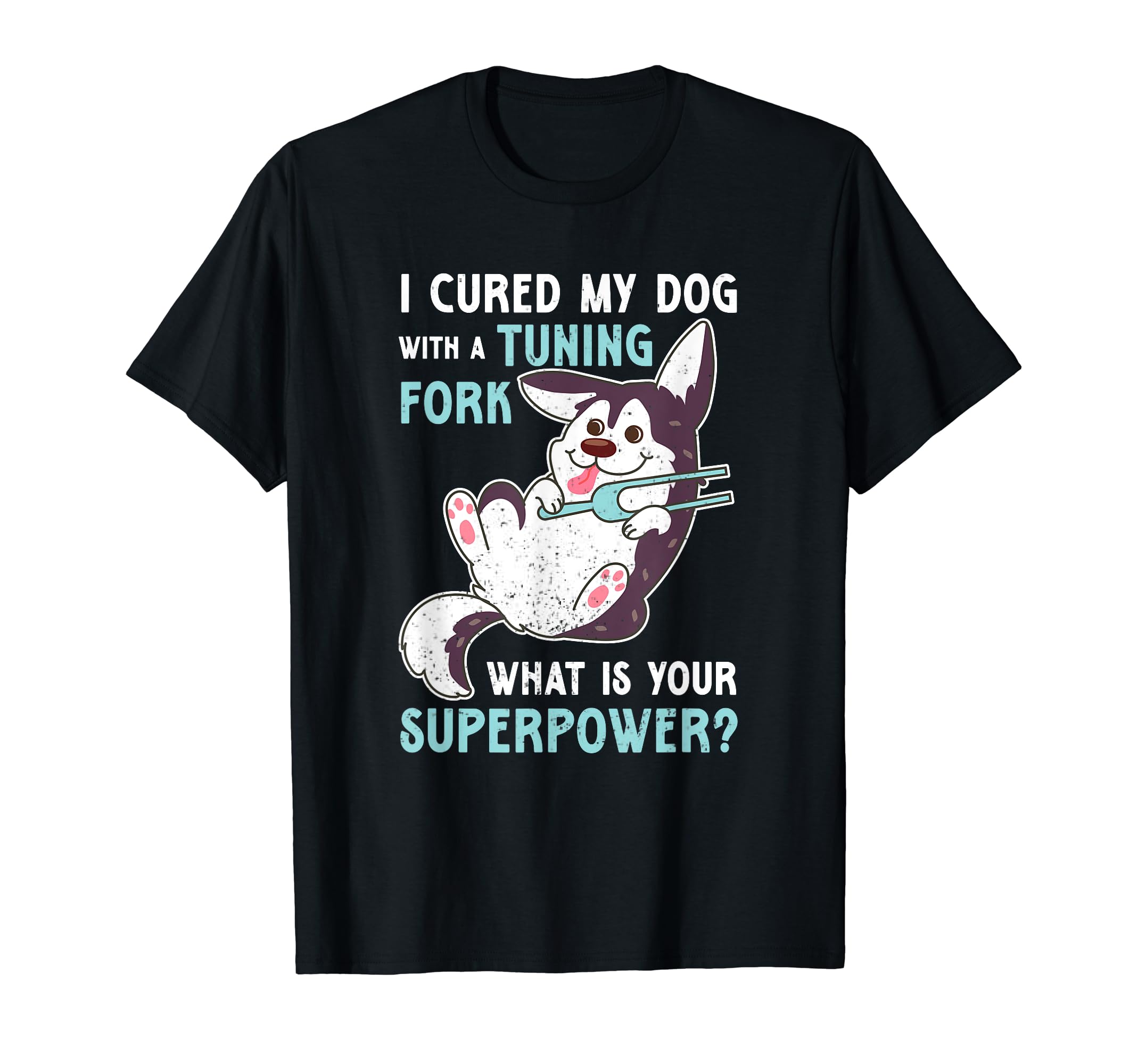 Dog Vet Chiropractic Sound Tuner Tuning T-Shirt - Aesthetic Graphic Unisex - T-Shirt, Sweatshirt, Hoodie