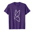 Butterfly Semicolon Mental Health T-Shirt - Minimalist Print for Adults - T-Shirt, Sweatshirt, Hoodie