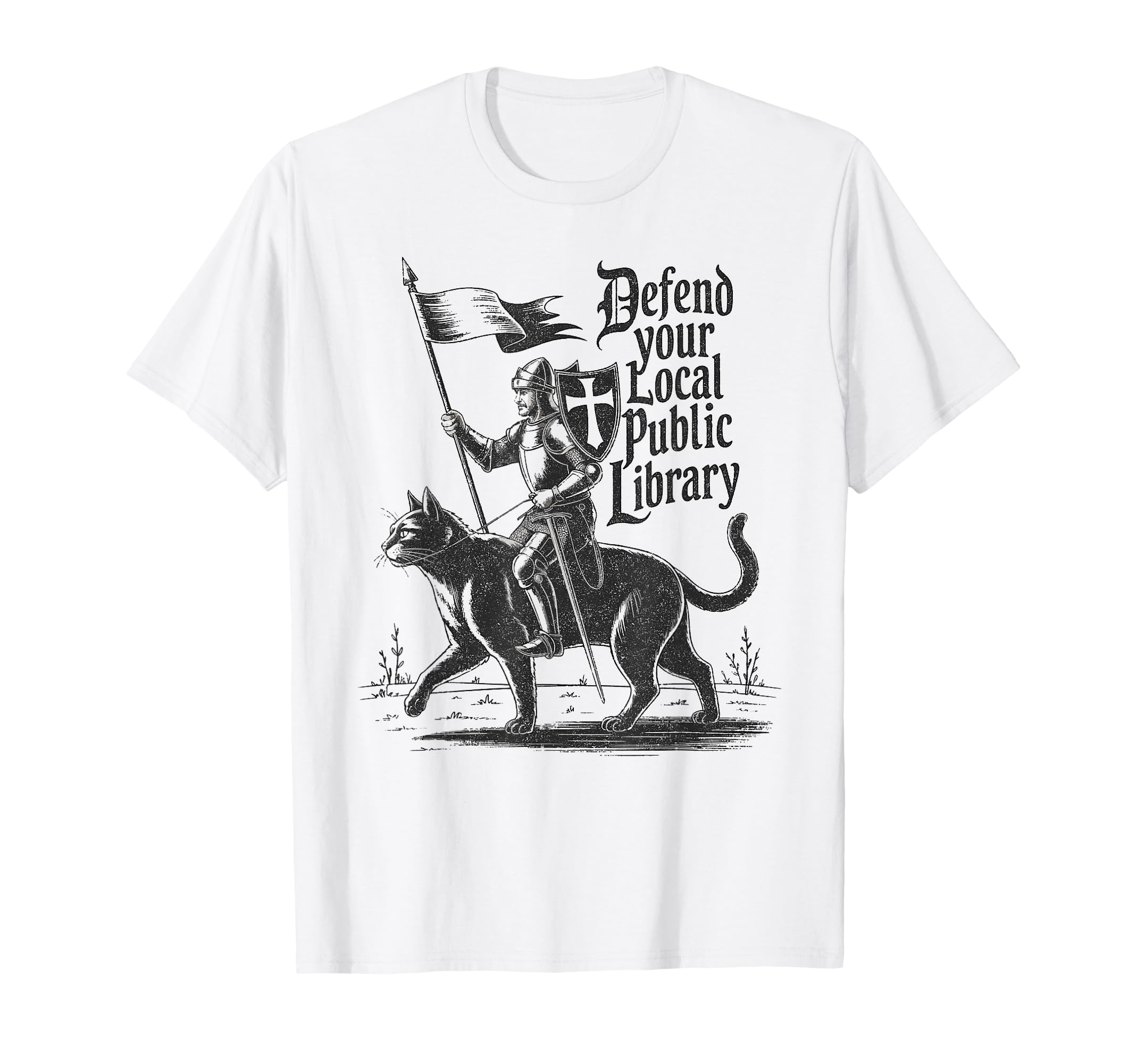 Defend Your Local Public Library T-Shirt - Aesthetic Graphic for Adults - T-Shirt, Sweatshirt, Hoodie