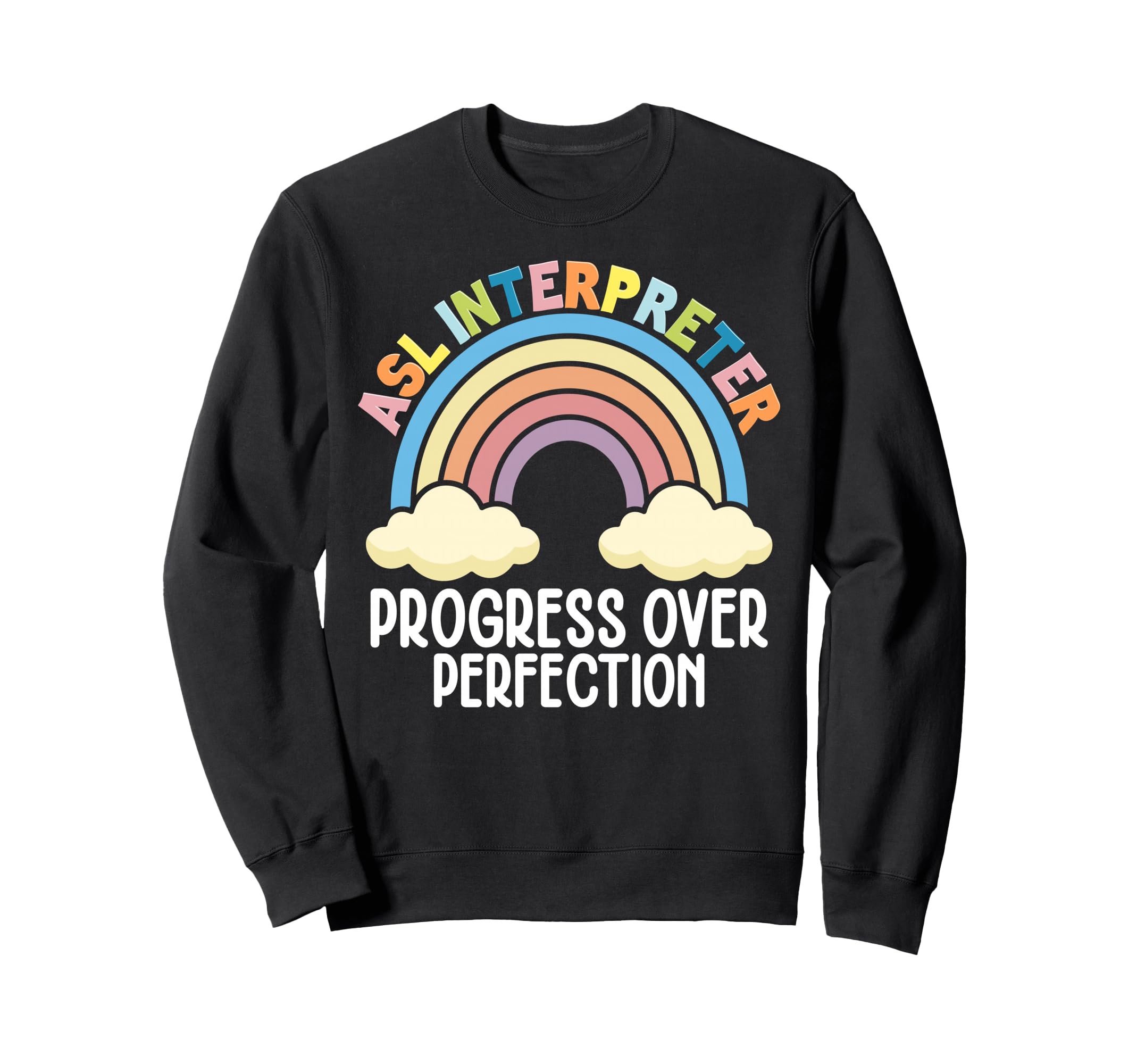 Progress Over Perfection Growth Sweatshirt - Custom Art Print Unisex - T-Shirt, Sweatshirt, Hoodie