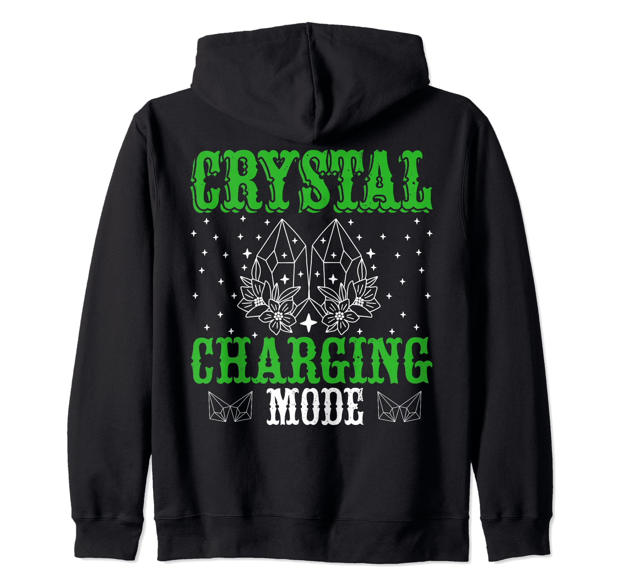 Sage Crystal Energy Healing Sweatshirt - Aesthetic Graphic for Adults - T-Shirt, Sweatshirt, Hoodie