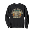 Just One More Book I Promise Book Sweatshirt - Minimalist Print for Adults - T-Shirt, Sweatshirt, Hoodie