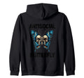 Antisocial Butterfly Gift T-Shirt - Novelty Apparel Unisex - T-Shirt, Sweatshirt, Hoodie