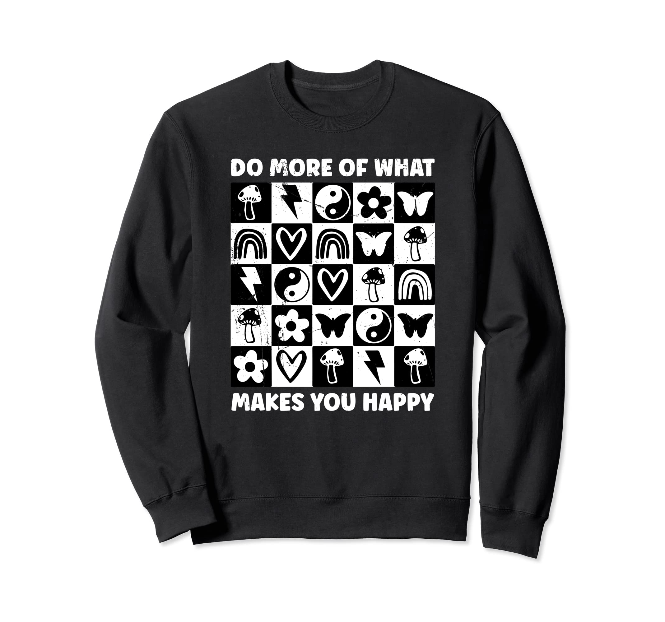 Checkered Checkerboard Mental Sweatshirt - Minimalist Print Men Women - T-Shirt, Sweatshirt, Hoodie