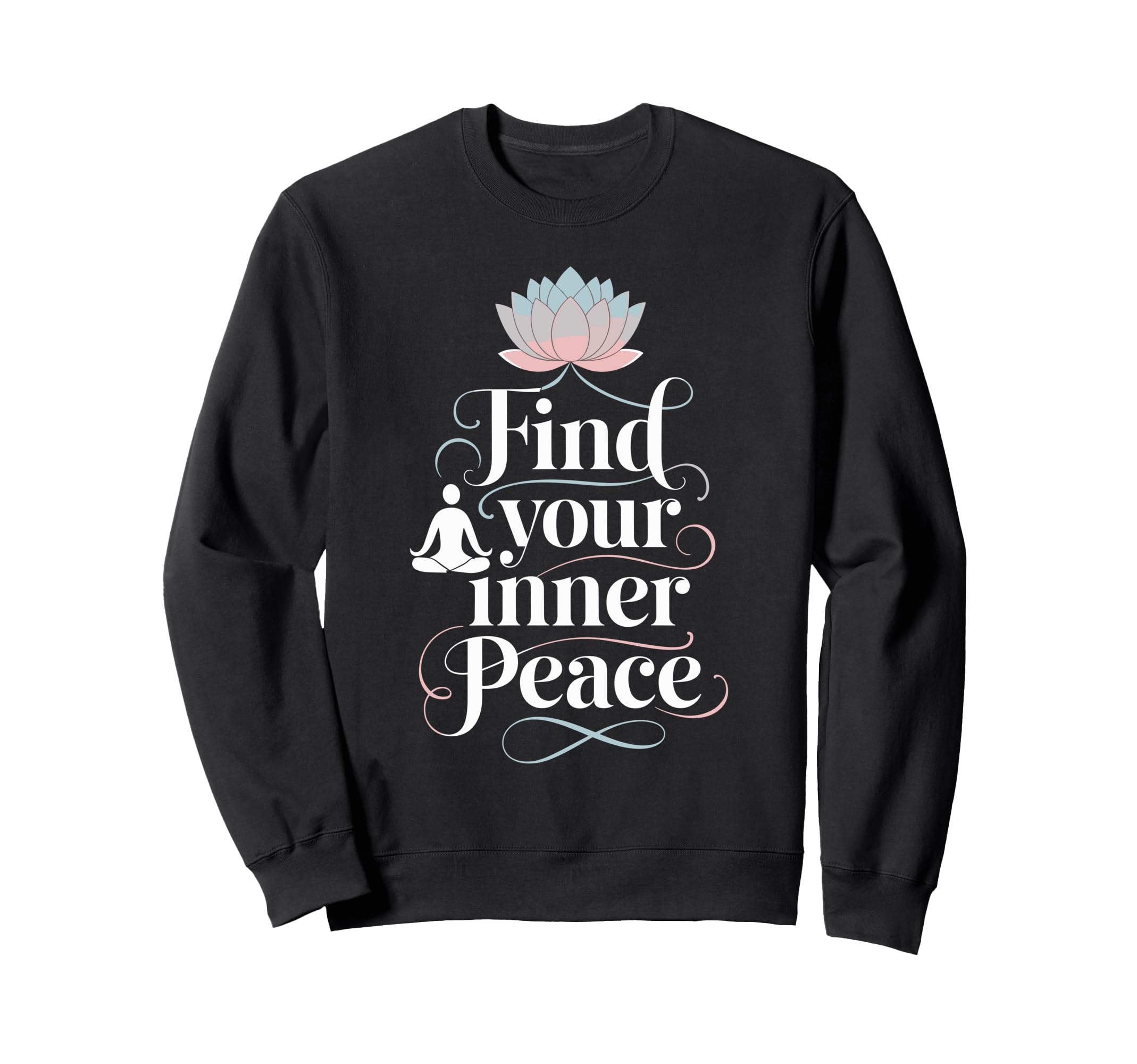 Spiritual Retreat Meditation Sweatshirt - Trendy Graphic Men Women - T-Shirt, Sweatshirt, Hoodie