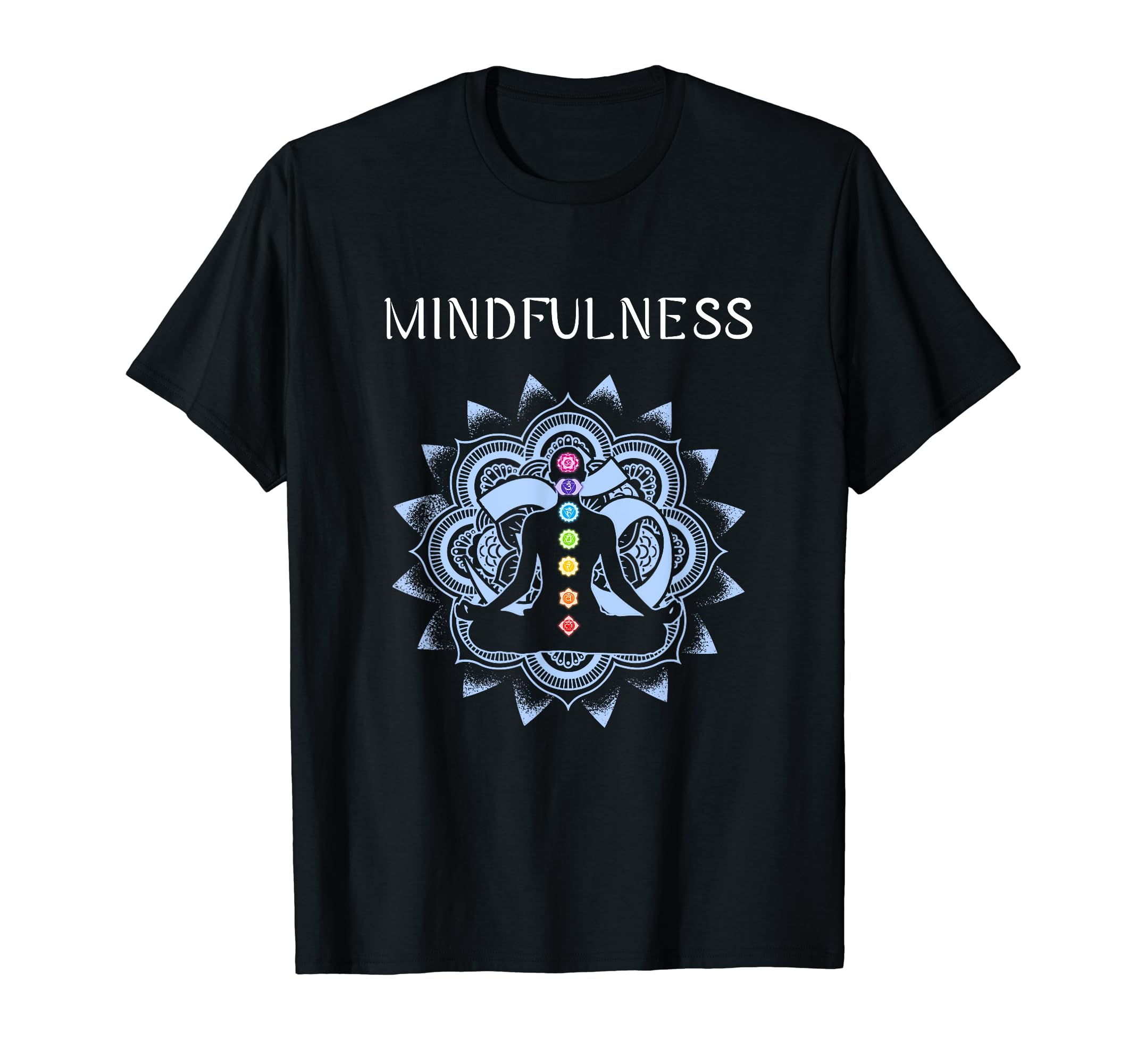 Mindfulness Namaste Spiritual Balance T-Shirt - Custom Art Print for Adults - T-Shirt, Sweatshirt, Hoodie