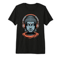 Buddha Headphones Mindfulness Music T-Shirt - Unique Graphic for Adults - T-Shirt, Sweatshirt, Hoodie