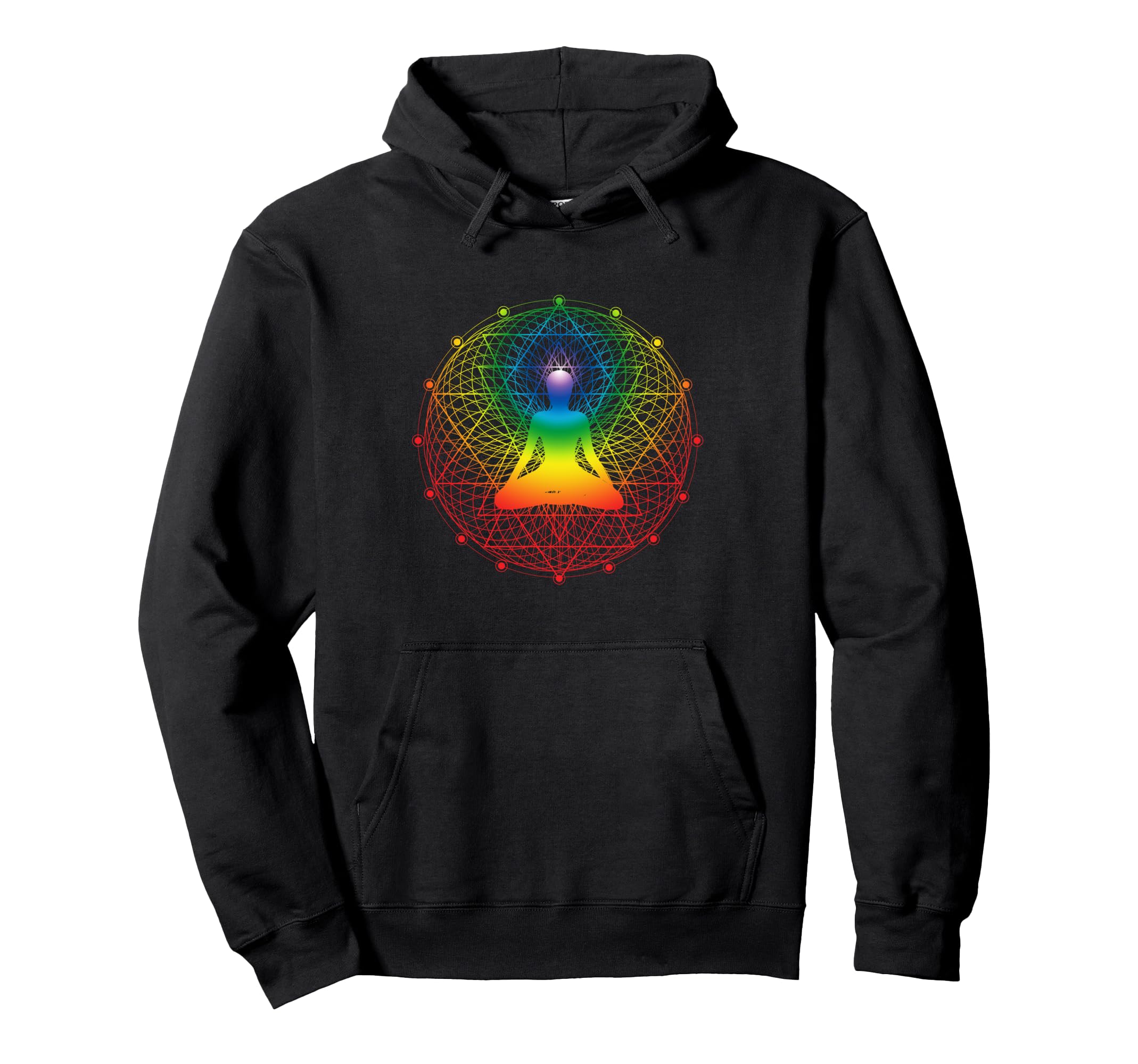 Zen Yoga Lover Chakra Meditation Hoodie - Novelty Apparel Men Women - T-Shirt, Sweatshirt, Hoodie