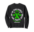 Awareness I No One This Family Fights Sweatshirt - Graphic Print Unisex - T-Shirt, Sweatshirt, Hoodie