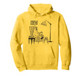 Staying Is New Going Out Cozy Bear Reading Hoodie - Trendy Graphic Unisex - T-Shirt, Sweatshirt, Hoodie
