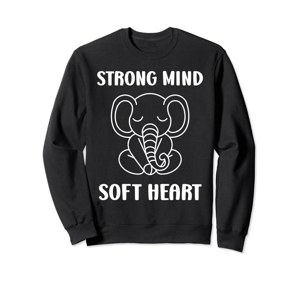 Animal Strong Mind Soft Heart Sweatshirt - Custom Art Print for Adults - T-Shirt, Sweatshirt, Hoodie