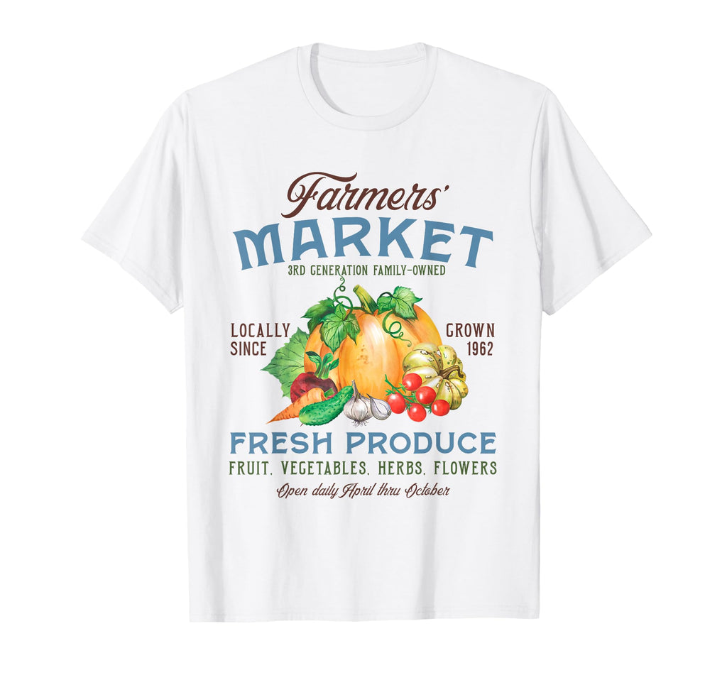 Farmers Market Support Local Farms T-Shirt - Aesthetic Graphic for Adults - T-Shirt, Sweatshirt, Hoodie