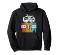 Snowboarding Is My Therapy Mountains Hoodie - Trendy Graphic Men Women - T-Shirt, Sweatshirt, Hoodie