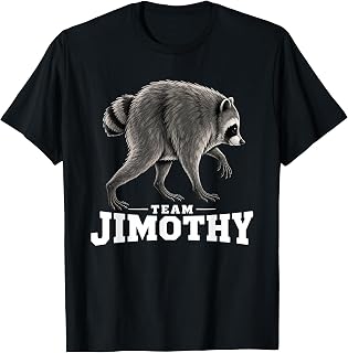 Jimothy Viral Raccoon Meme Funny T-Shirt Unisex T-shirt, Sweatshirt, Hoodie, Long Sleeve Tee - T-Shirt, Sweatshirt, Hoodie