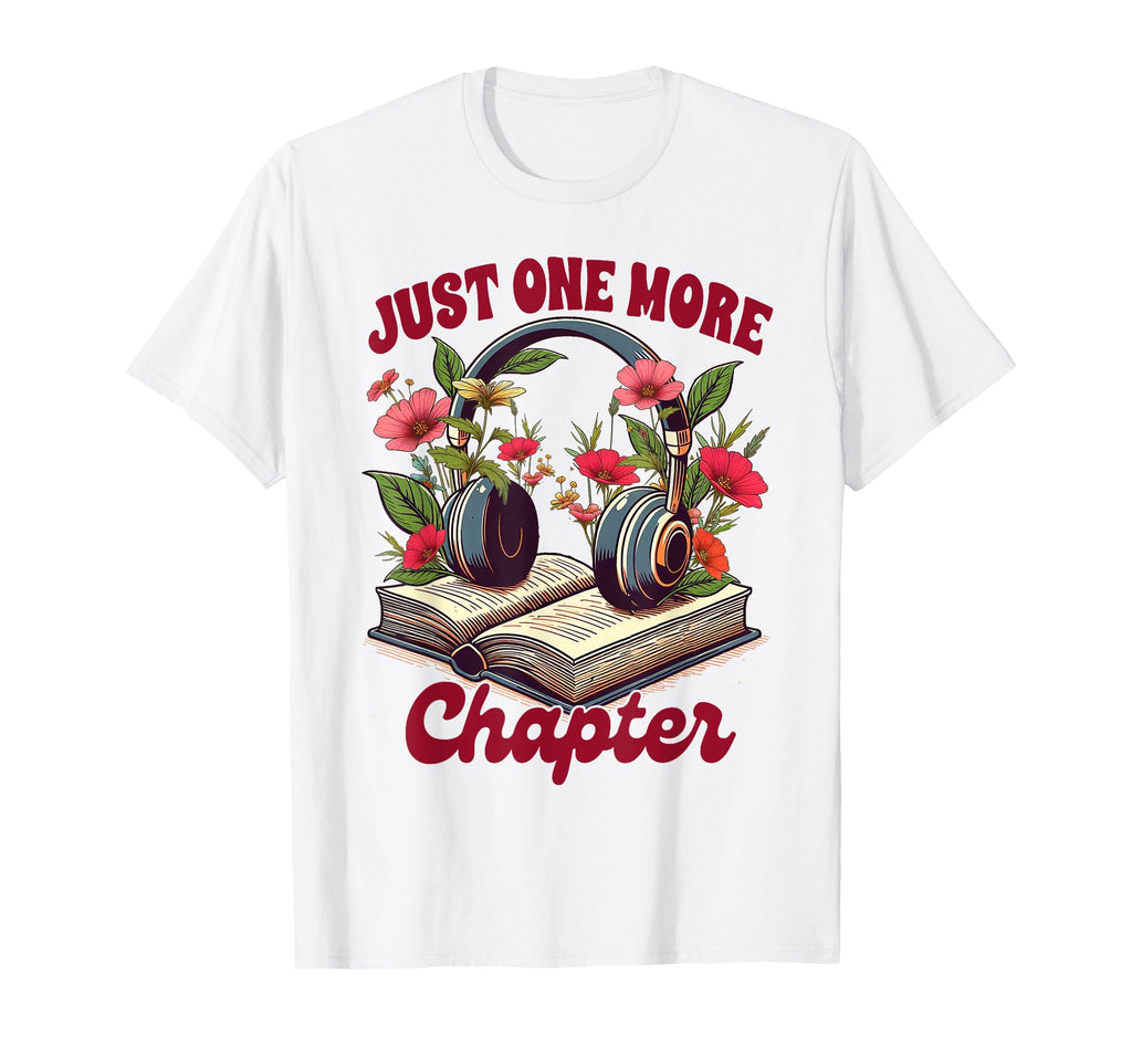 Audiobook Lover Bookish Headphones Just T-Shirt - Novelty Apparel Unisex - T-Shirt, Sweatshirt, Hoodie