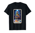 Overthinker Tarot Card Skeleton Skull T-Shirt - Custom Art Print Unisex - T-Shirt, Sweatshirt, Hoodie