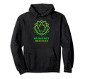 Heavenly Meditated Funny Positive Hoodie - Aesthetic Graphic Unisex - T-Shirt, Sweatshirt, Hoodie