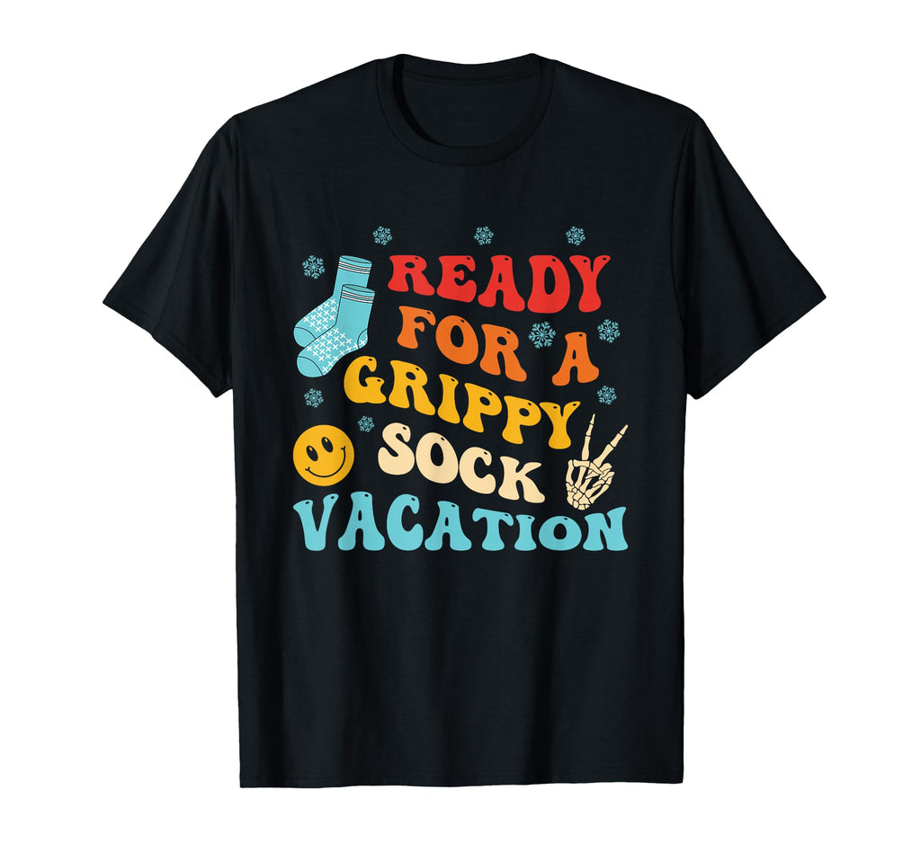 Ready Grippy Sock Vacation T-Shirt - Trendy Graphic Unisex - T-Shirt, Sweatshirt, Hoodie