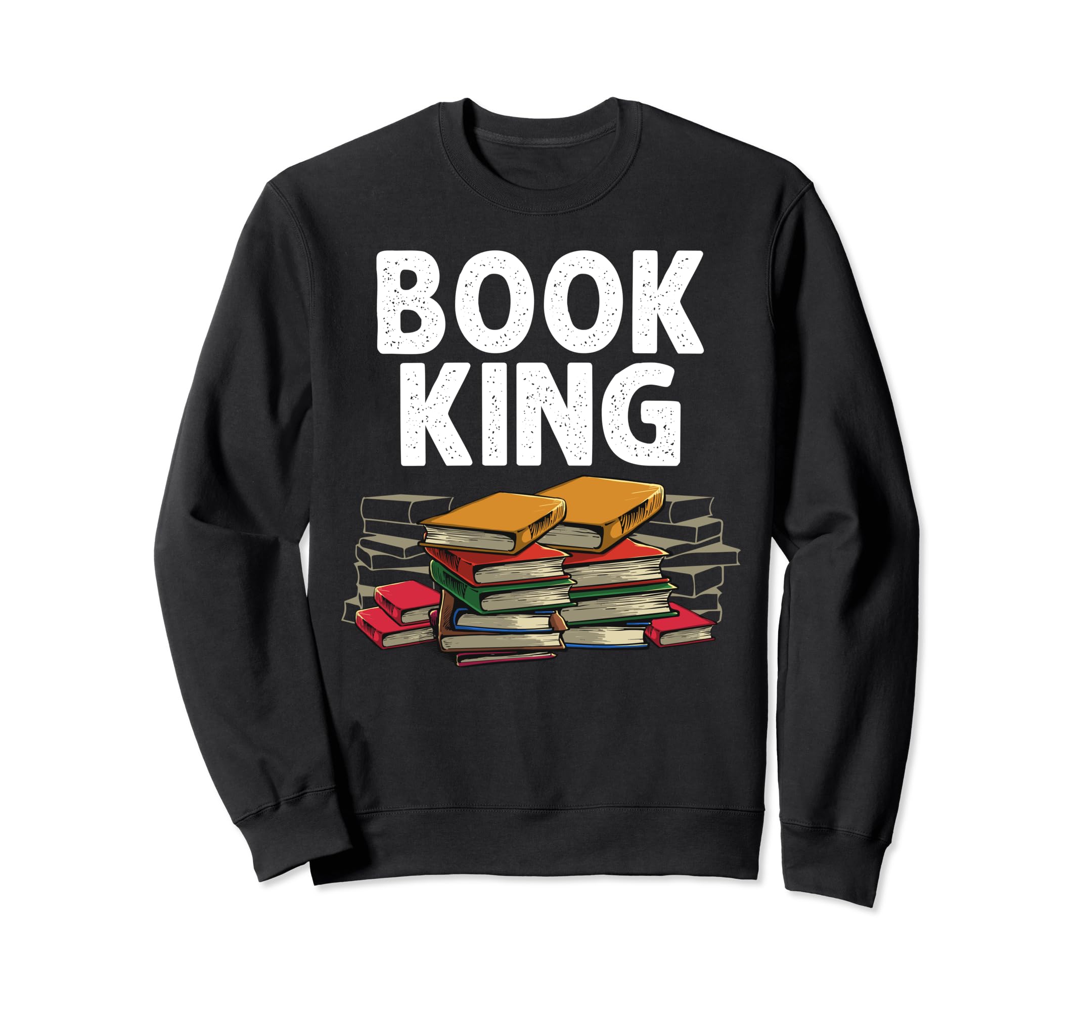 Funny Bookworm Art Uncle Book Sweatshirt - Casual Everyday Wear Men Women - T-Shirt, Sweatshirt, Hoodie