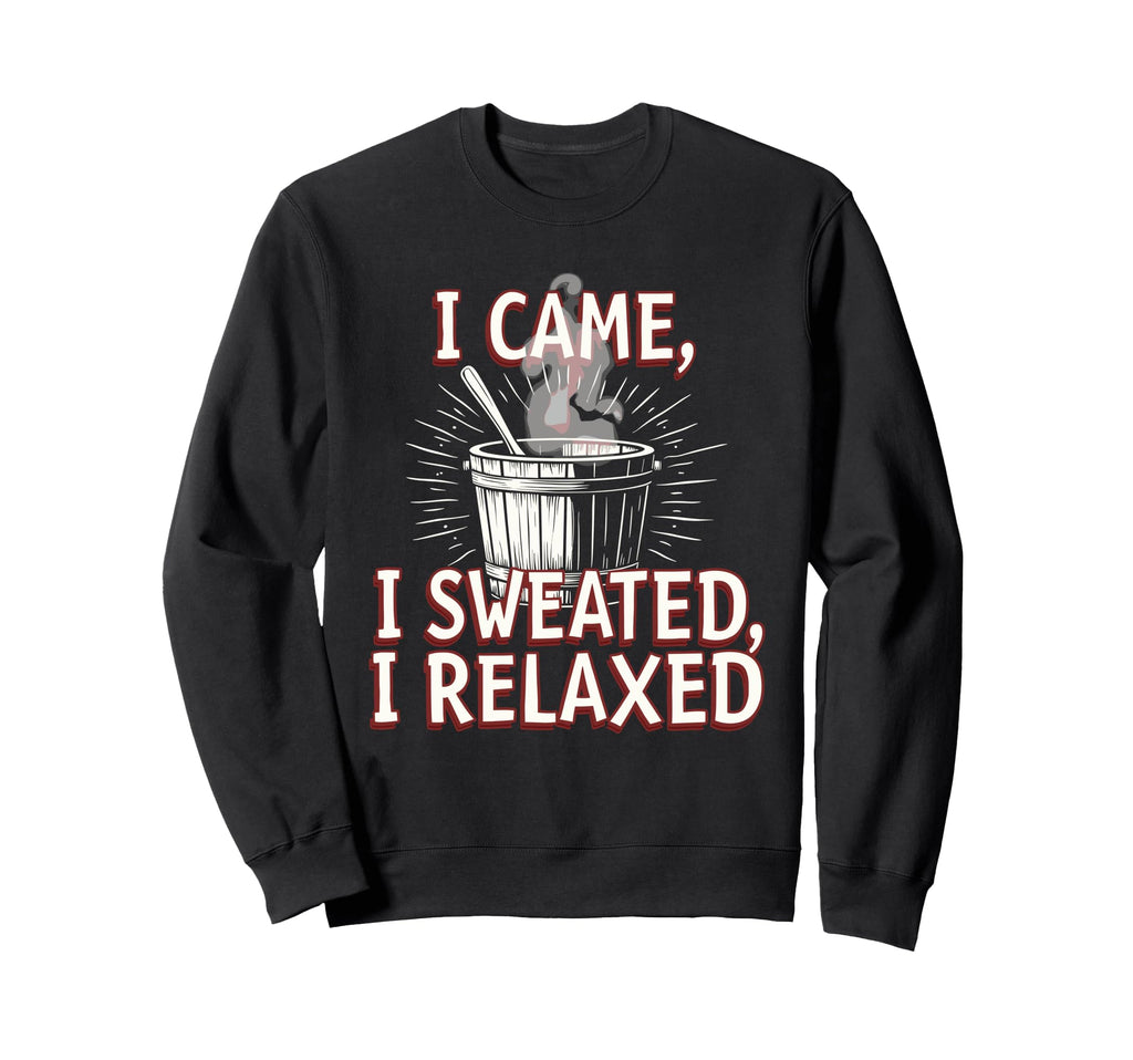 Infrared Sauna Sweat Therapy Spa Day Sweatshirt - Aesthetic Graphic Unisex - T-Shirt, Sweatshirt, Hoodie