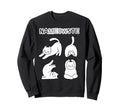 Funny Nameowste Cats Yoga Sweatshirt - Fun Novelty Design Unisex - T-Shirt, Sweatshirt, Hoodie