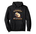 Funny Nerd Capybara I Just Want To Hoodie - Custom Art Print for Adults - T-Shirt, Sweatshirt, Hoodie