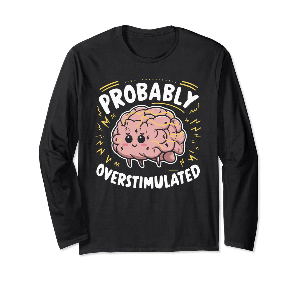 Anxiety Introvert Mental Health Sweatshirt - Trendy Graphic for Adults - T-Shirt, Sweatshirt, Hoodie