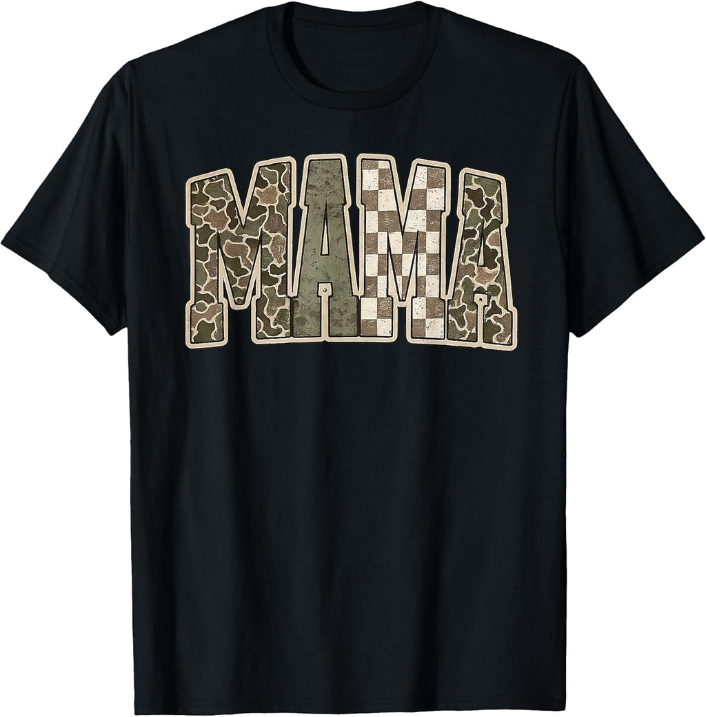 Mama Mommy Happy Mother's Day Mom Life Camouflage Unisex T-shirt, Sweatshirt, Hoodie, Long Sleeve Tee - T-Shirt, Sweatshirt, Hoodie