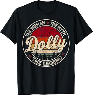 Vintage The Men The Myth Dolly Legends Gift for Men Women T-Shirt Unisex T-shirt, Sweatshirt, Hoodie, Long Sleeve Tee - T-Shirt, Sweatshirt, Hoodie