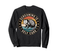 Opossum Therapeutic Screaming Stress Hoodie - Novelty Apparel Men Women - T-Shirt, Sweatshirt, Hoodie