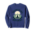 Breathe Life Into Movement Yoga Sweatshirt - Casual Everyday Wear Unisex - T-Shirt, Sweatshirt, Hoodie