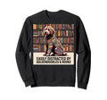 Dog Decor Books Nerds Goldendoodle Sweatshirt - Aesthetic Graphic Unisex - T-Shirt, Sweatshirt, Hoodie