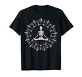 Meditate Skeleton Mindfulness Yoga T-Shirt - Aesthetic Graphic Men Women - T-Shirt, Sweatshirt, Hoodie