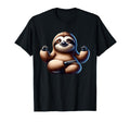 Yoga Sloth Relaxation Meditation Mindful T-Shirt - Unique Graphic Unisex - T-Shirt, Sweatshirt, Hoodie