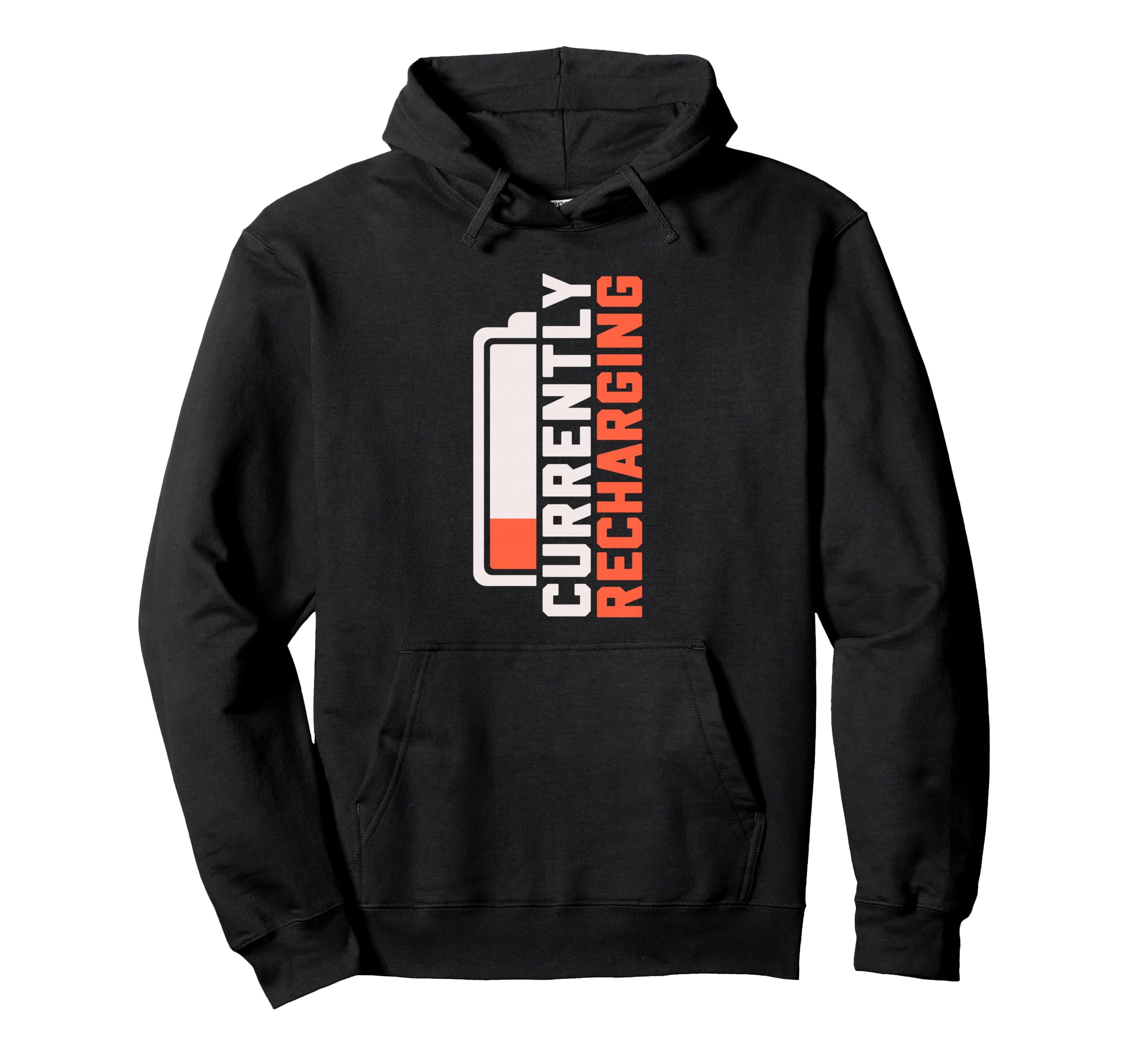 Social Battery Low Power Mode Tired Hoodie - Streetwear Style for Adults - T-Shirt, Sweatshirt, Hoodie