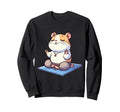 Meditation Hamster Yoga Pose Relaxing Sweatshirt - Novelty Apparel Unisex - T-Shirt, Sweatshirt, Hoodie